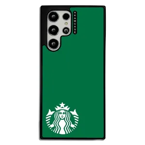 AKAM AMCWSGS22U-STARBUCKS1 Cover For Samsung Galaxy S22 ULTRA