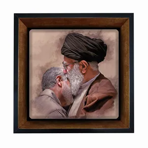 تابلو مبین ایده مدل رهبری و شهید حاج قاسم Tm20 کد 421