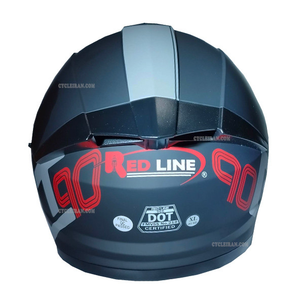 کلاه کاسکت ردلاین مدل 966_MTGY