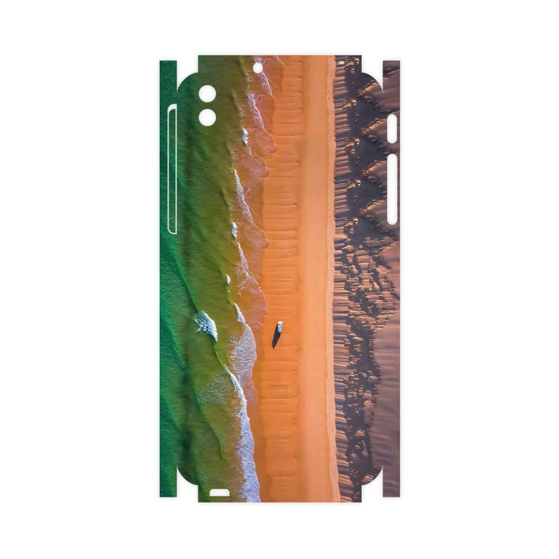 برچسب پوششی ماهوت مدل Beach and Green Sea-FullSkin مناسب برای گوشی موبایل اچ تی سی Desire 816