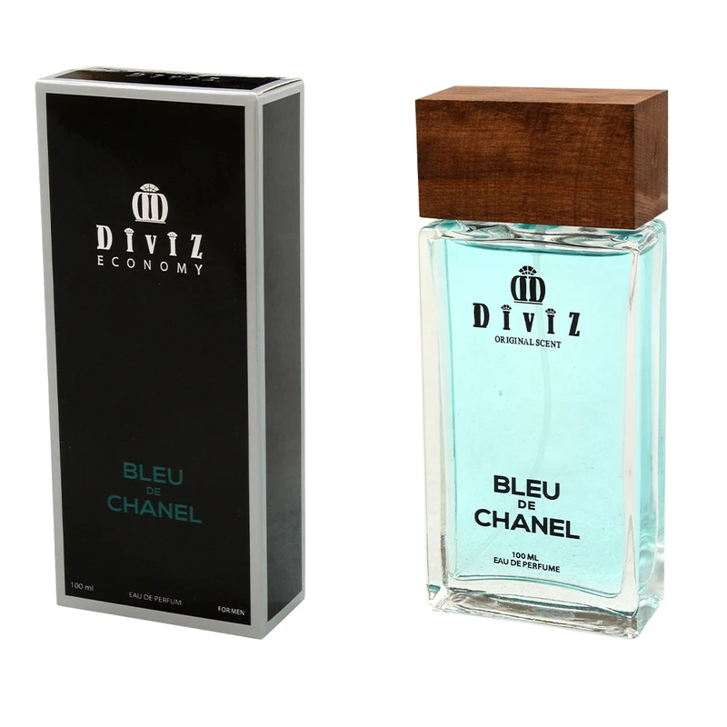 ادو پرفیوم مردانه دیوایز مدل بلو  شنل با رایحه خنک حجم 100 میلی لیتر