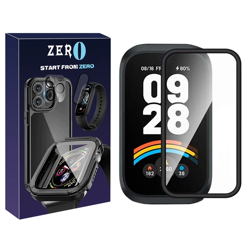 محافظ صفحه نمایش زیرو مدل Nano Pmma ZR مناسب برای ساعت هوشمند شیائومی Smart Band 9 Active