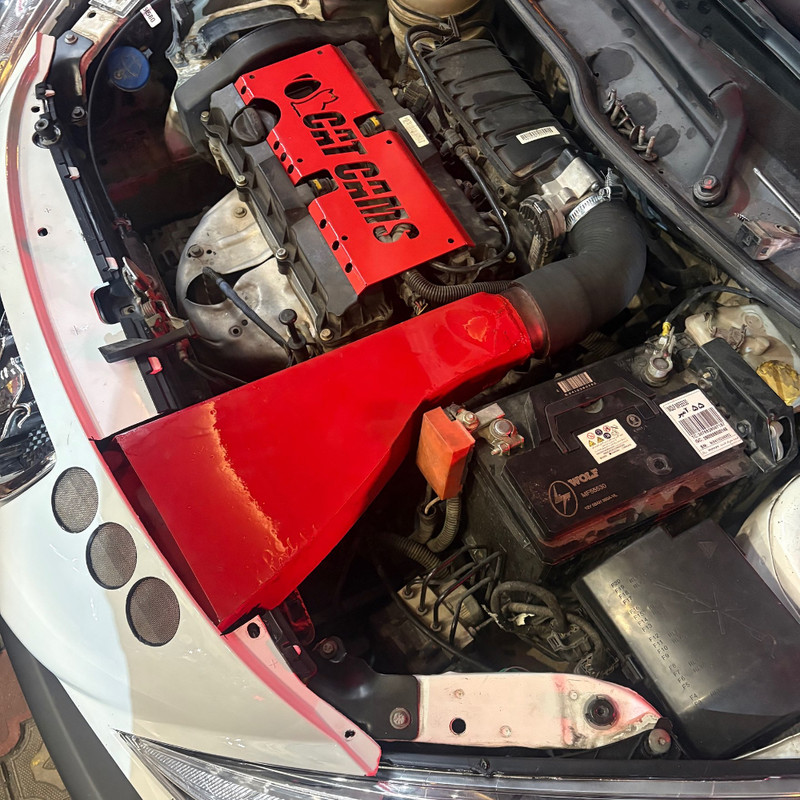 درپوش موتور طرح WANTED مناسب برای پژو 206 و 207