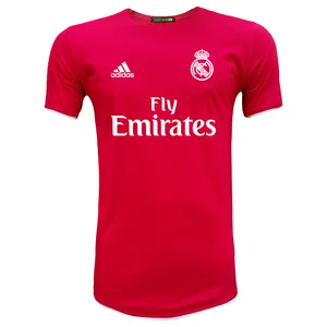 تیشرت ورزشی مردانه طرح رئال کد 904254 رنگ قرمز