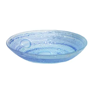 کاسه شیشه ای طرح قطره آب کد001