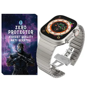 Zero Butterfly-Link-ZR Strap suitable for Apple Watch Series 7 Aluminum 45mm / Series 8 Aluminum 45mm / Series 9 Aluminum 45mm