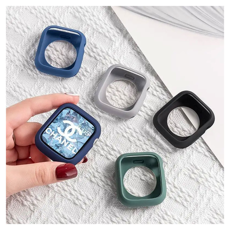 کاور مسیر مدل Silicone Cover مناسب برای اپل واچ سری 7 / 8 / 9 سایز 45 میلی متری