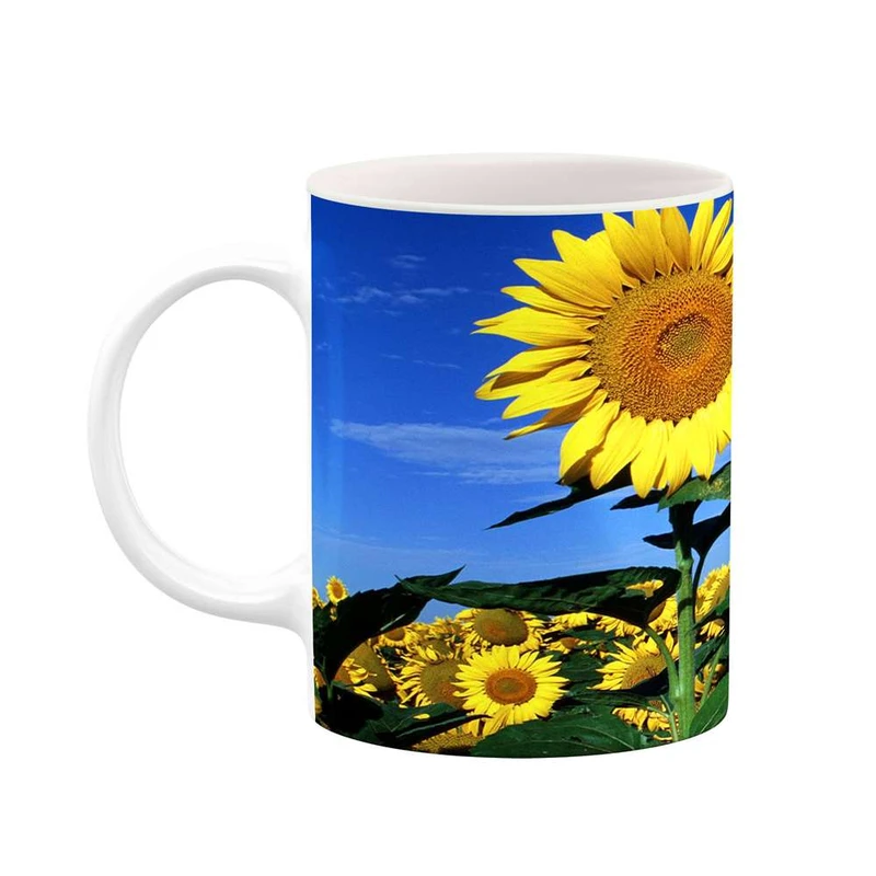 ماگ کاکتی مدل گل آفتابگردان کد mgh12000