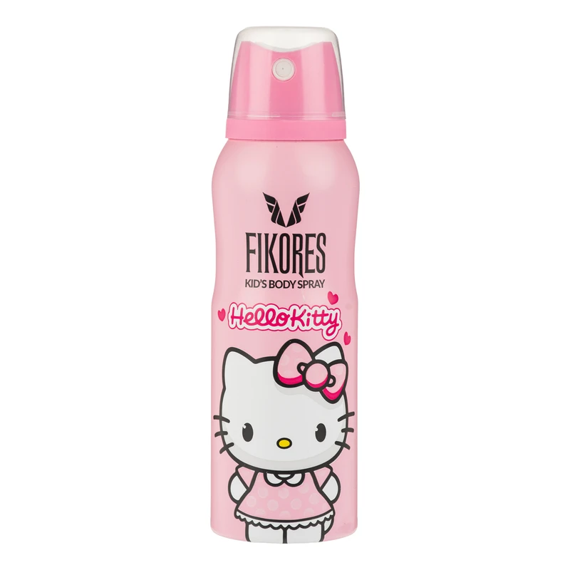 اسپری کودک دخترانه فیکورس مدل Hello Kitty با رایحه شیرین حجم 125 میلی‌لیتر