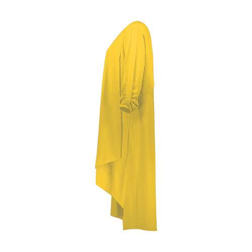 مانتو زنانه کد Y9936 رنگ خردلی
