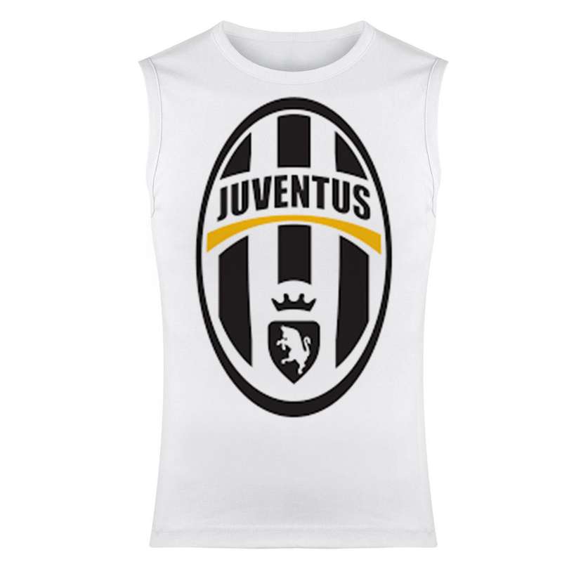 تاپ مردانه مدل یوونتوس کد 213 رنگ سفید