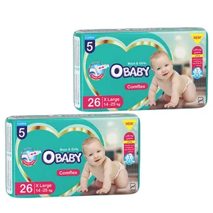 پوشک بچه او بیبی مدل A10 سایز 5 دو بسته 26 عددی
