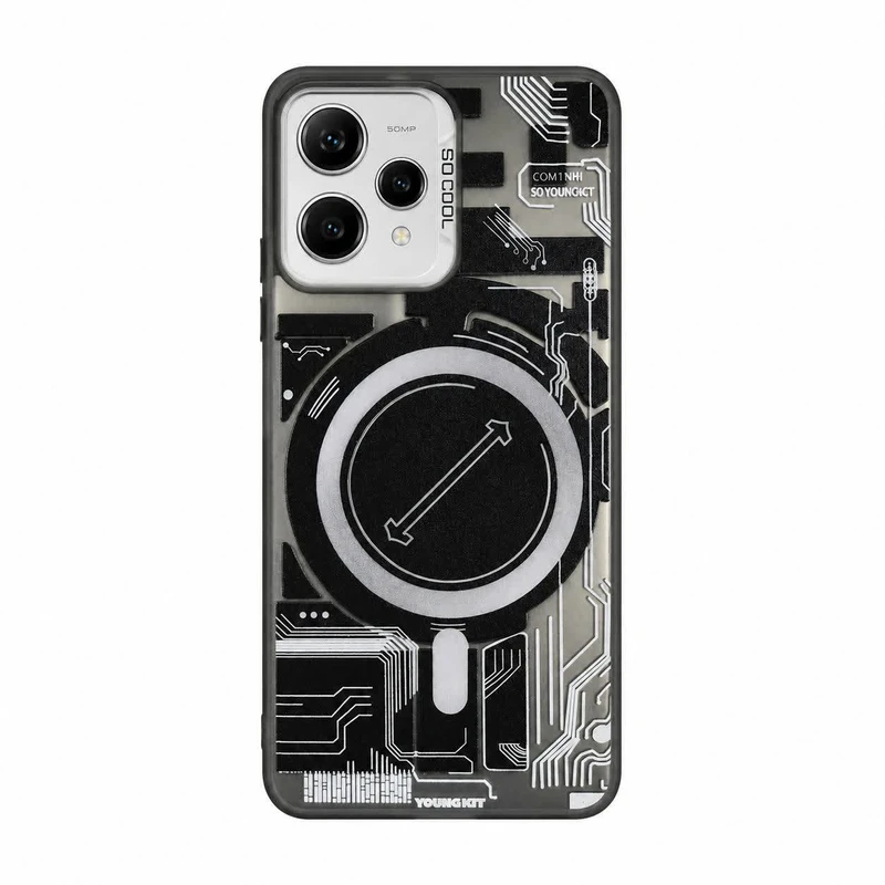 کاور مدل سوکول طرح مدار الکترونیکی مناسب برای گوشی موبایل سامسونگ Galaxy S23 Ultra
