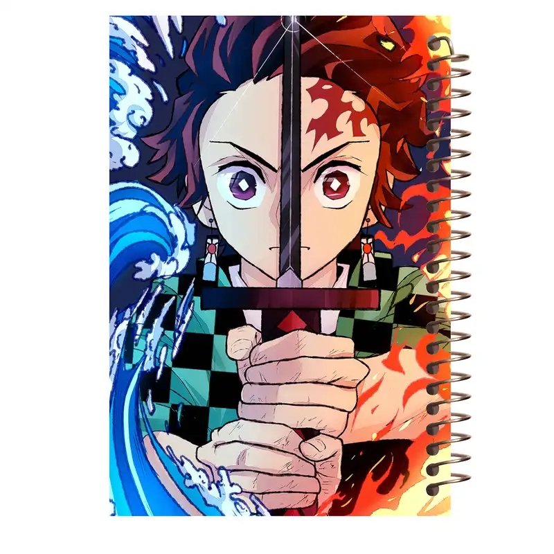 دفتر نقاشی طرح انیمه شیطان کش کد B182