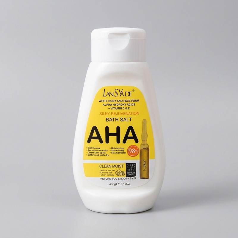 نمک حمام لنسیاد مدل AHA وزن 430 گرم