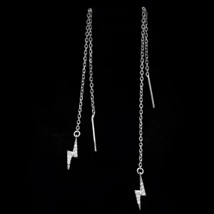 گوشواره نقره زنانه مدل GTA-563