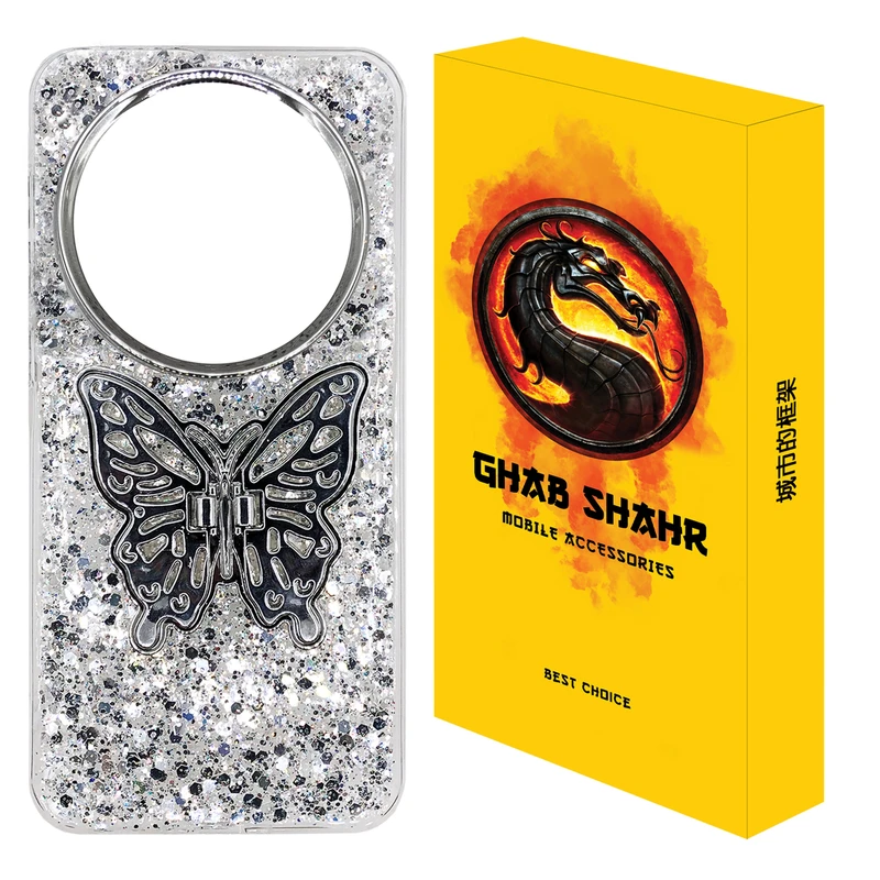 کاور قاب شهر مدل پروانه مناسب برای گوشی موبایل شیائومی Redmi A3