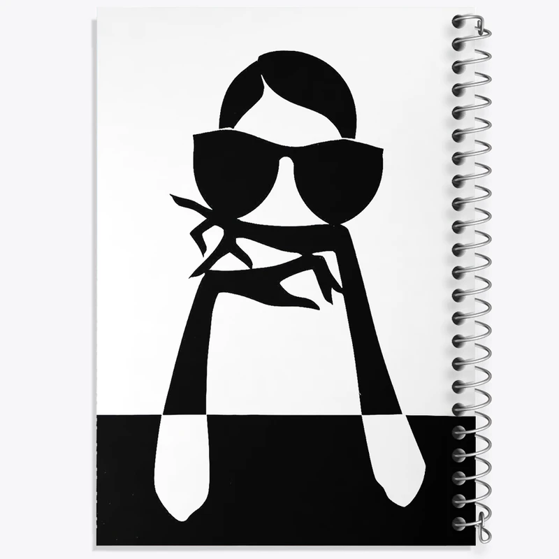 دفتر مشق 100 برگ خندالو طرح دخترانه کد N3219