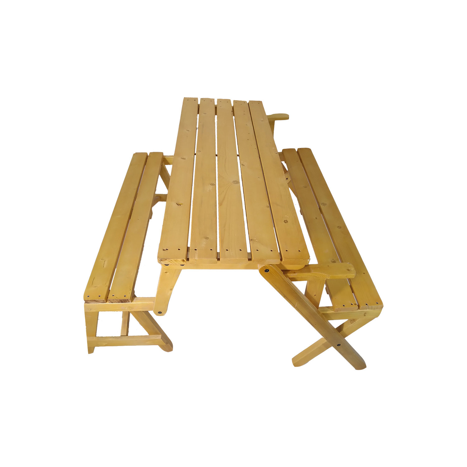 نکته خرید - قیمت روز میز و صندلی سفری مدل تاشو طرح چوبی خرید