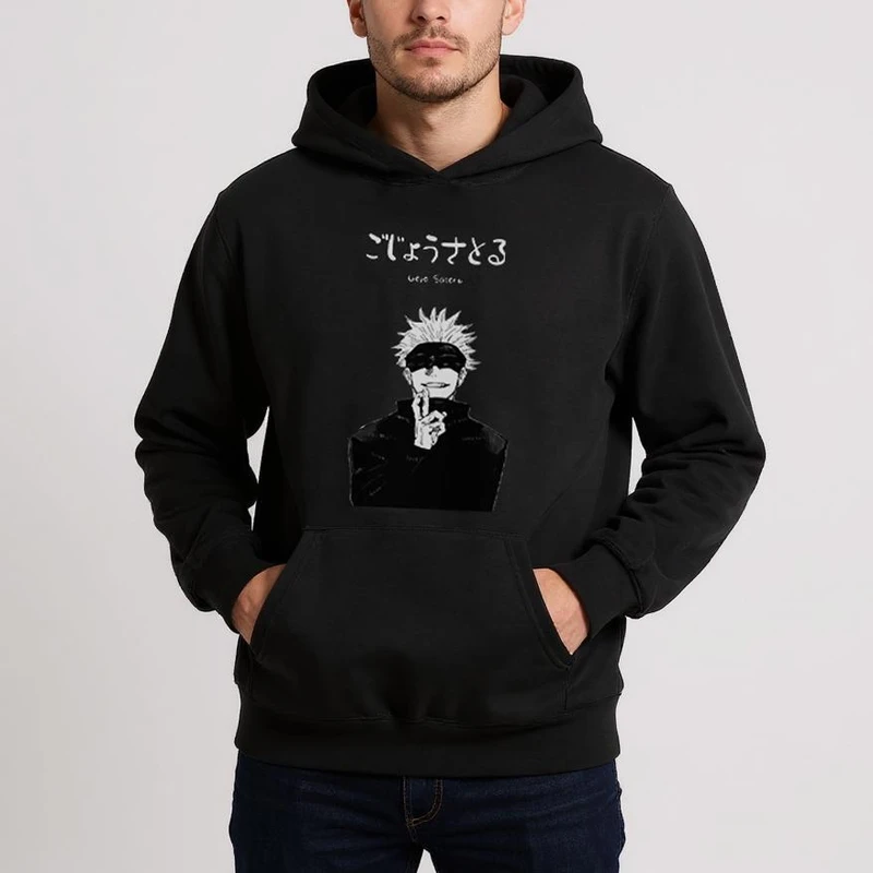 هودی مردانه مدل انیمه ای جوجوتسو کایسن