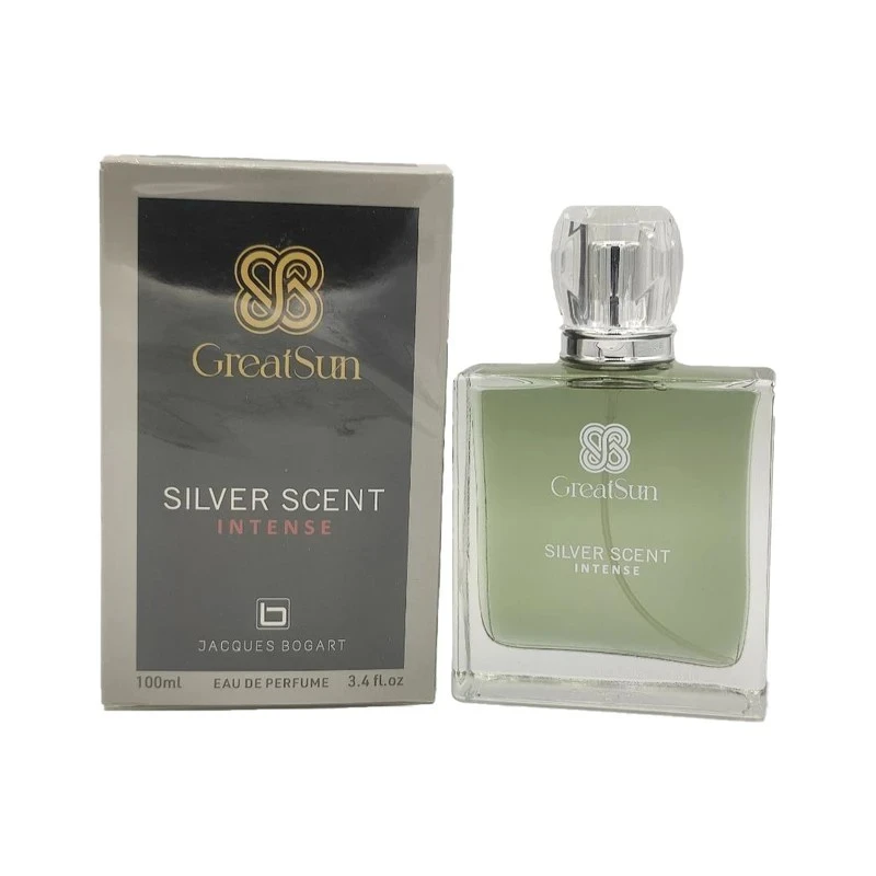 ادوپرفیوم گریت سان مدل SILVER SCENT INTENSE با رایحه خنک حجم 100 میلی‌لیتر