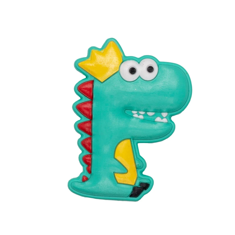 پاک کن مدل دایناسور تاج دار سبز