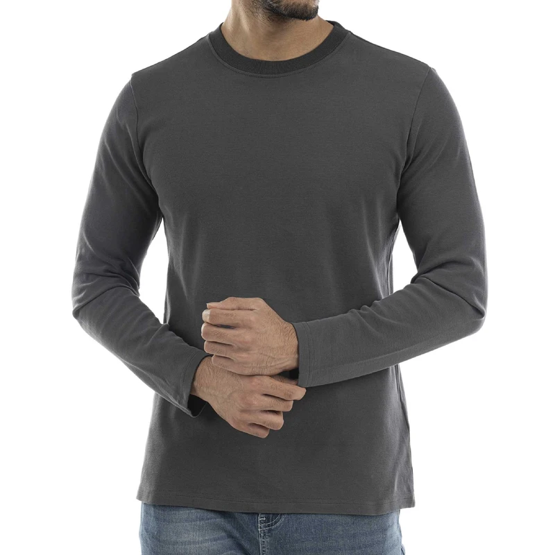 تی شرت آستین بلند مردانه جوتی جینز مدل بیسیک کد 1551471