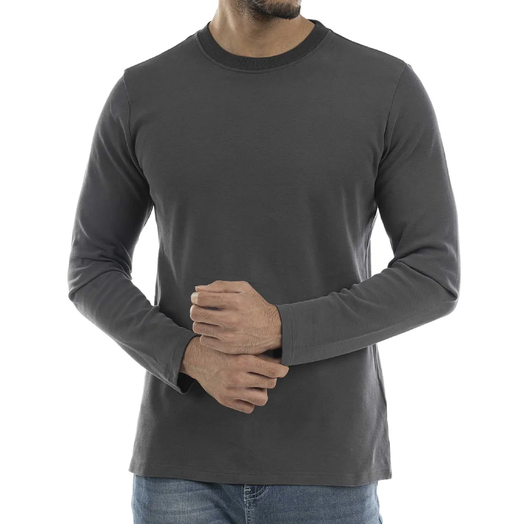 تی شرت آستین بلند مردانه جوتی جینز مدل بیسیک کد 1551471
