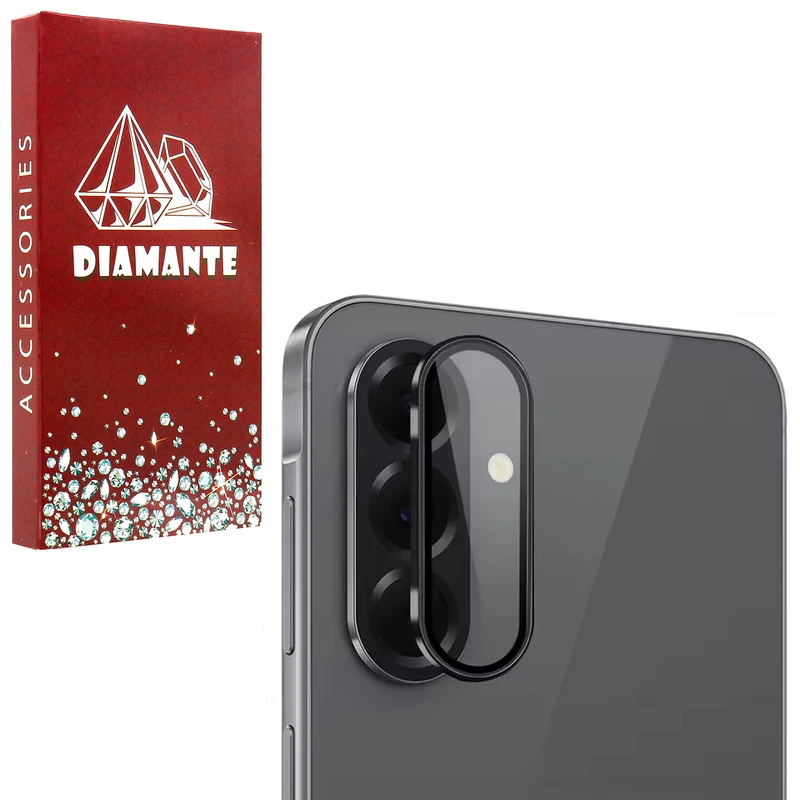  محافظ لنز دوربین فلزی دیامانته مدل Lenzo rd مناسب برای گوشی موبایل سامسونگ Galaxy A17