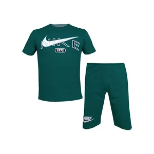 ست تیشرت و شلوارک مردانه مدل NN کد 1566 رنگ سبز