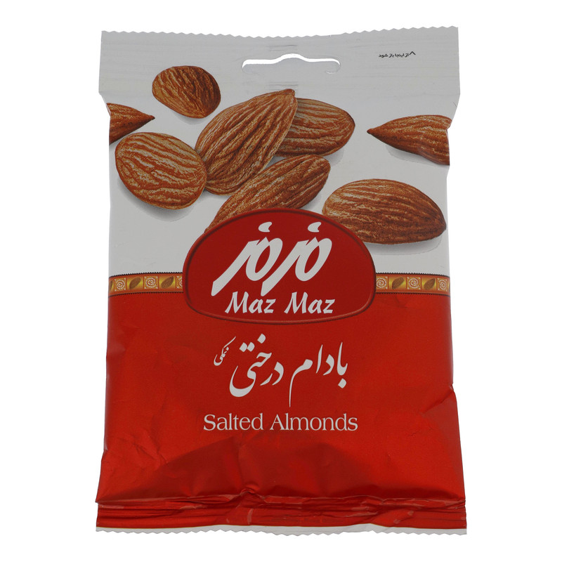 بادام درختی نمکی مزمز - 80 گرم 