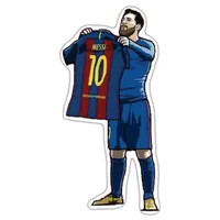 استیکر لپ تاپ طرح فوتبالی مدل messi24