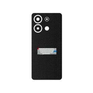 MAHOOT Minimal Keyboard Icon Cover Sticker for Xiaomi Redmi Note 13 4G