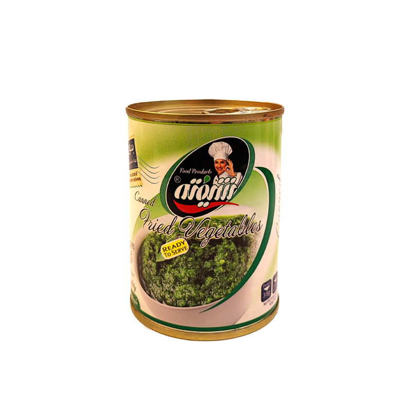 کنسرو سبزی سرخ شده قورمه سبزی شیفته - 370 گرم