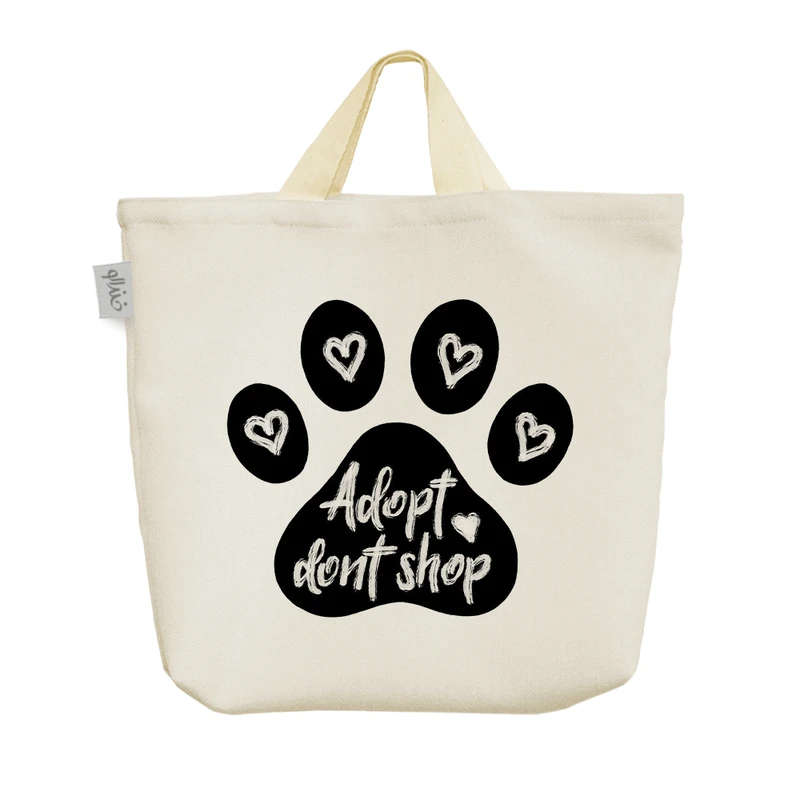 ساک خرید خندالو مدل حمایت از حیوانات کد 2653