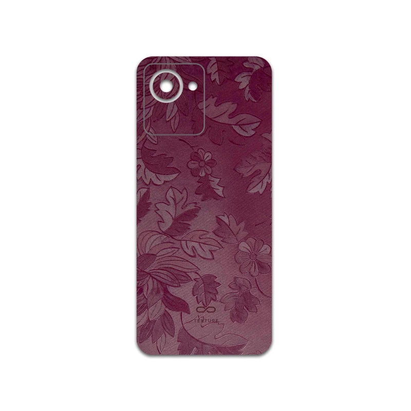 برچسب پوششی ماهوت مدل Red-Wildflower مناسب برای گوشی موبایل ریلمی C30s