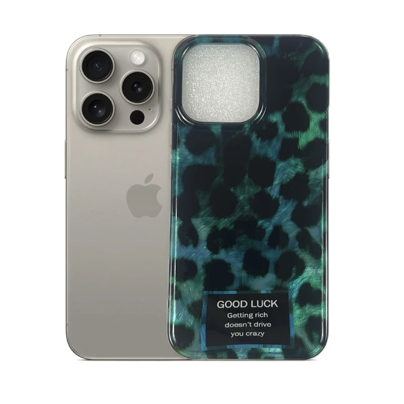 کاور طرح پلنگی مناسب برای گوشی موبایل اپل iPhone 15 Pro Max
