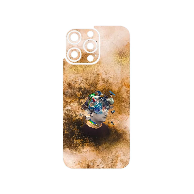 برچسب پوششی ماهوت مدل Collage of surreal Portrait of Men مناسب برای گوشی موبایل اپل iPhone 16 Pro Max