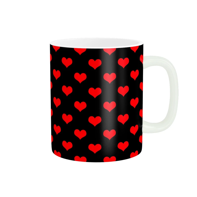 ماگ پاد آفرین طرح قلب کد 4134