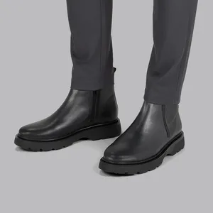 نیم بوت مردانه چرمیران مدل شبرو کد BM1045