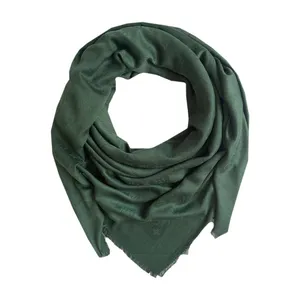 روسری زنانه مدل نخ کشمیر ریشه سوزنی