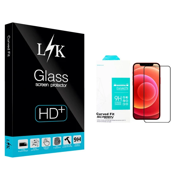محافظ صفحه نمایش مات ال کی مدل Hard glass مناسب برای گوشی موبایل اپل Iphone 12 Pro max