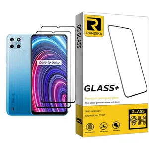 Randika Randika Glass MIX002 Screen Protector For Realme C25Y Pack Of 2