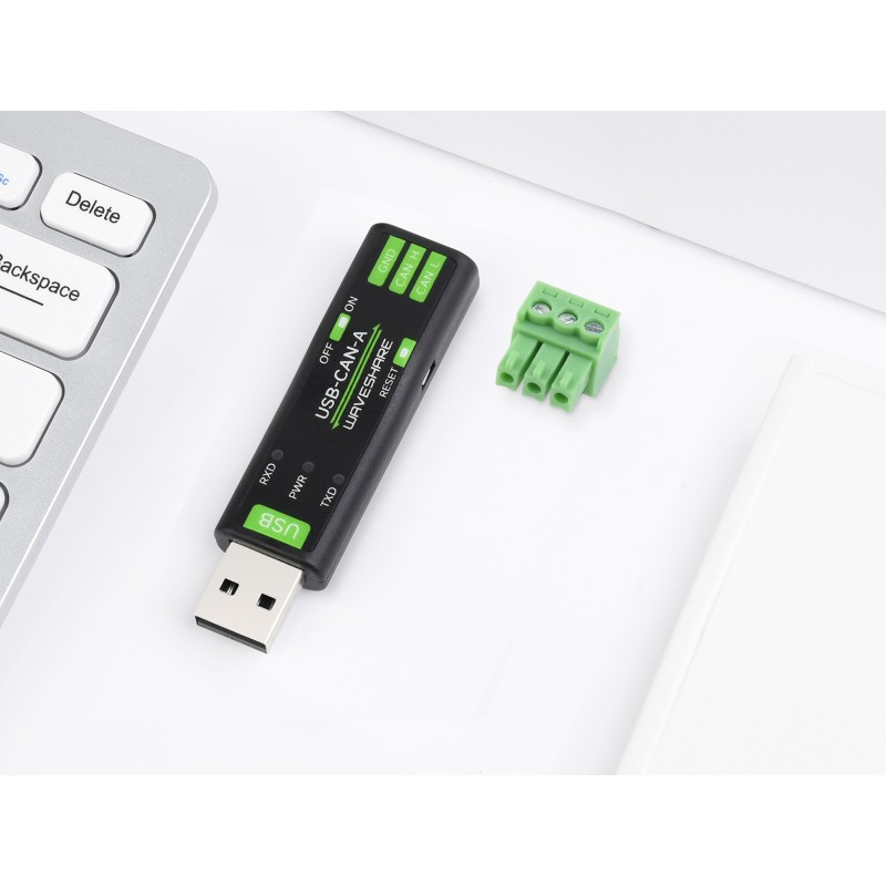 مبدل صنعتی USB به CAN ویوشیر مدل USB-CAN-A