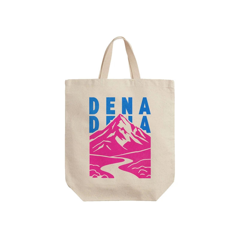 ساک خرید ترمه طراحان ایده مدل نماد کوه دنا کد map0083 - S