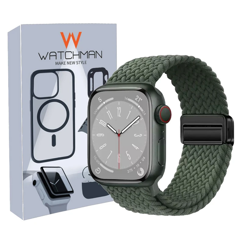 بند واچ من مدل Braided magnet مناسب برای اپل واچ سایز 42 میلی متری سری 11
