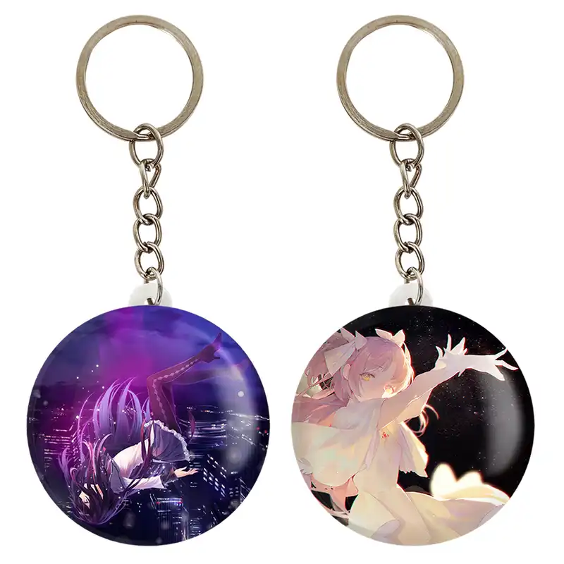 جاکلیدی خندالو مدل همورا اکامی انیمه مجیک مادوکا کد 1841718423 مجموعه 2 عددی