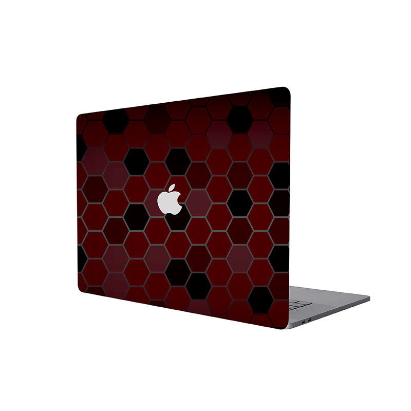 برچسب تزئینی مدلpolygon05 مناسب برای مک بوک ایر 13 اینچ 2019-2018