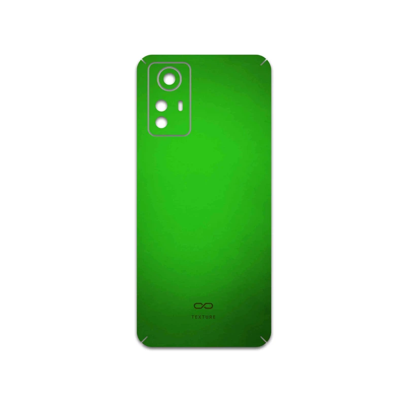 برچسب پوششی ماهوت مدل Metallic-Green مناسب برای گوشی موبایل شیائومی Redmi Note 12S