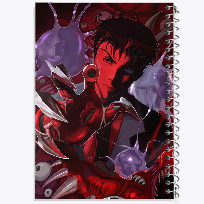 دفتر شطرنجی 50 برگ خندالو مدل ایزومی انیمه انگل کد 33723